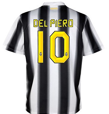 Nike 2011-12 Juventus Nike Home (Del Piero 10)