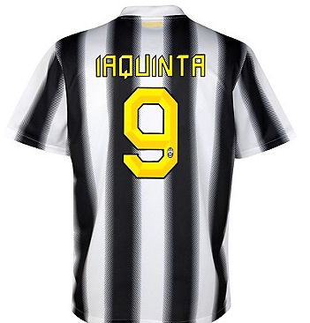 Nike 2011-12 Juventus Nike Home (Iaquinta 9)