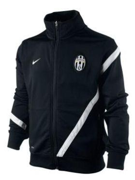 Juventus Nike 2011-12 Juventus Nike Sideline Jacket (Black) -