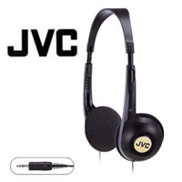 JVC Digital Audio Light Weight Headphones HA-35