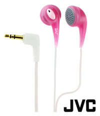 JVC Gumy Phones - Peach Pink