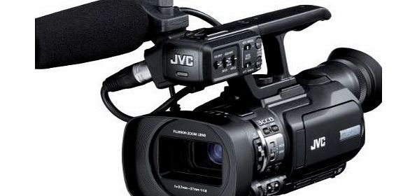 JVC GY-HM150E Professional Camcorder - Black (FHD SDXC 10xZoom) 2.7 inch LCD