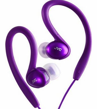JVC HA-EBX5-V-E Splash Proof Sports Headphone - Violet