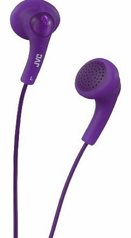 JVC HA-F150-VN-E GUMY In-Ear Headphones - Grape Violet