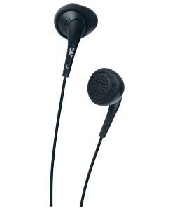 HA-F240-BN-E Gumy In-Ear Headphones - Black