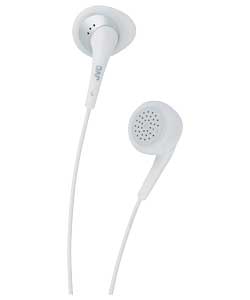 JVC HA-F240-S Gumy In-Ear Headphones - Silver