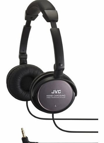 JVC HA-NC80 - Noise Cancelling Foldable Headphones with Carry Pouch