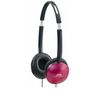 JVC HA S150 R Lightweight Audio Headset - red