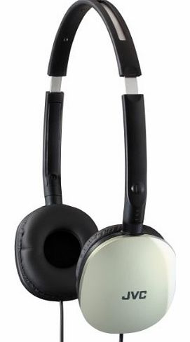JVC HA-S160-S-E FLATS Lightweight Headphones - Silver