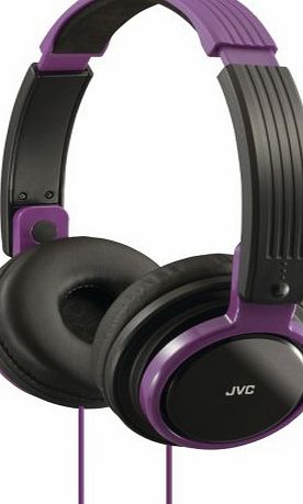 JVC HAS200V RIPTIDZ Portable On-Ear Headband Headphones (Violet) JVC HAS200V RIPTIDZ Portable On-Ea