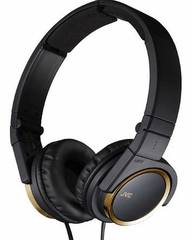 JVC HAS400N Carbon Nanotube Stereo Headphones - Gold