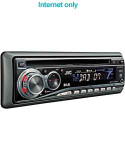 jvc In Car CD/MP3 Dab Stereo With Aerial