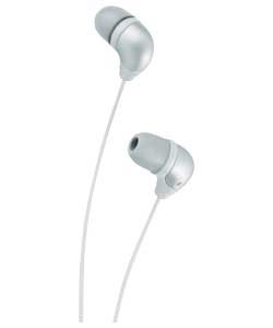 JVC In-Ear Headphones - Silver