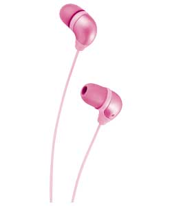 In-Ear Marshmallow Headphones - Pink