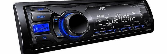 JVC KD X250BT (JVC Headunit; Mechless Unit.Radio/ Direct IPOD/ IPHONE Control. Built in Blue tooth. Andr