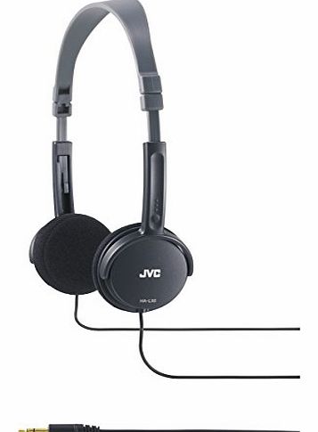 JVC Lightweight Headphones - Black
