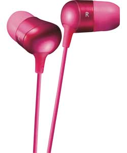 Marshmallow In-Ear Headphones - Pink