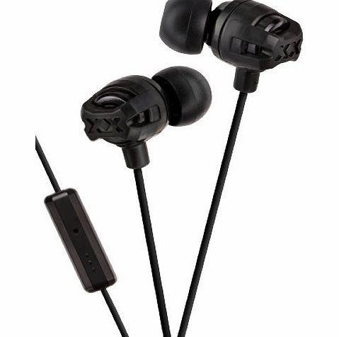 JVC Xtreme Xplosives Headphones with Remote and Mic - Black