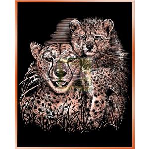 KSG ArtFoil Copper Cheetah and Cub
