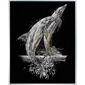 KSG Artfoil Silver Dolphins