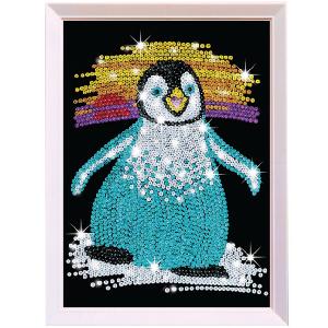 K S G KSG Penguin Junior Sequin Art