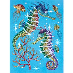 K S G KSG Sequin Arts and Beads Seahorses