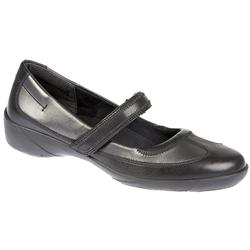 K Shoes by Clarks Female Edible Seed Leather Upper Textile Lining Back To School in Black