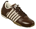 K-Swiss Arvee SP Brown/Stone Leather Trainers