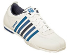 K-Swiss Arvee SP White/Blue/Navy Leather Trainers