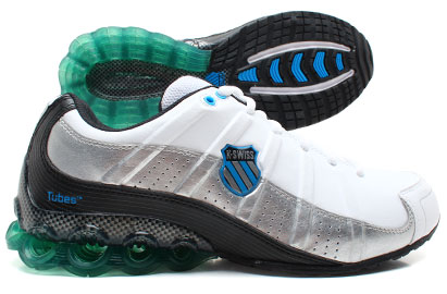 Clear Tube Running Shoes White/Black