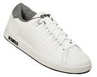 Lozan II White/Black Leather Trainers