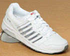 K-Swiss Rannell White Leather Trainer