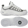Outsole Durable Aosta II rubber.  Forefoot flex grooves.  Clay-friendly tread design. Midsole Compre