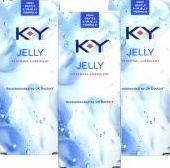 K-Y Jelly, 2102[^]0030994 Personal Lubricant 50ml - Triple Pack
