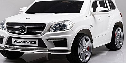 Kalco TOYS UK New Electric Kids Mercedes GL63 AMG Ride on Car Jeep Suv 12V // Parental Control // Opening doors // LED Day lights // 2 Speeds // MP3 Input