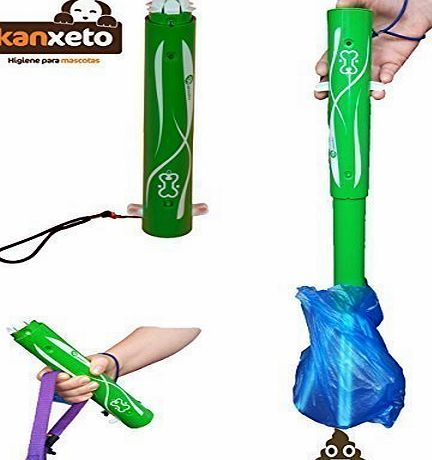 Kanxeto The best accessory for dogs. Kanxeto folding dustpan is ideal for picking up your dog droppings. With this accessory you will collect pet dog poop with your hygiene bags. It is the dog excrement colle