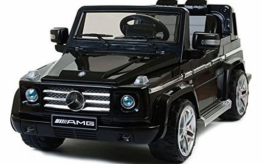 KCT Leisure Kids Mercedes 12v Jeep Ride on with Remote Control- G55- Black