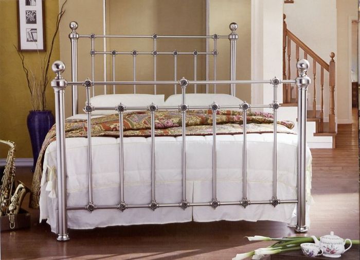 KD Beds KD Newbury 5ft Kingsize Metal Bed