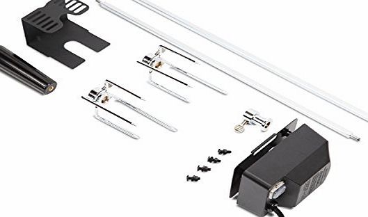 Kenley BBQ Rotisserie Roast Meat Rod Spit Universal Kit - Motor Operated