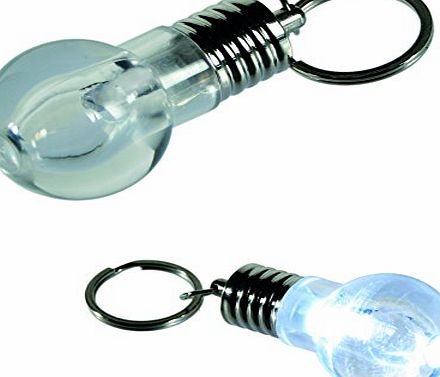 Kenzies Gifts Full of Bright Ideas - Eureka! LED Bulb Novelty Keyring - Number 1 Selling Women Woman Lady Ladies Her - Great Gift Present Idea For Christmas Xmas Stocking Filler Secret Santa Birthday Anniversary Va