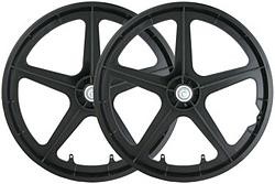 20 x 1.75 Mag Type BMX Wheel Black (pair)