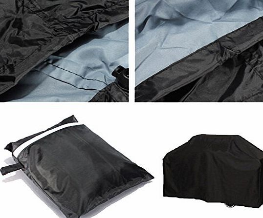 kgljean New Black Waterproof Outdoor Rain Barbecue Cover Barbecue Grill Protector