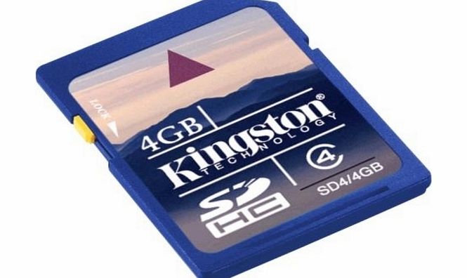 Kingston Memory Card Kingston Class 4, capacity 4 Go