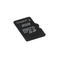 Kingston MicroSD 2GB Flash Card -single pack Card Only ( no adaptor )