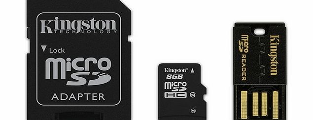 Kingston Mobility/Multi Kit - 8GB SDC10/8GB, MRG2, with
