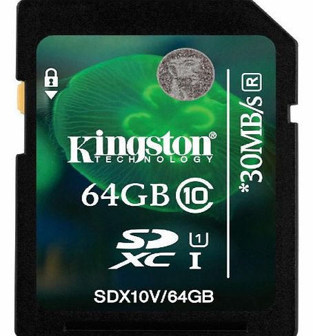 Kingston SDXC 64 GB - Class 10 - memory card