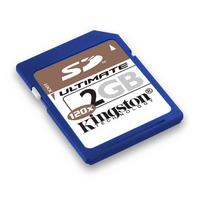 Kingston Secure Digital 2GB Ultimate 133x Speed