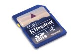 Kingston Secure Digital Card (SDHC) CLASS 4 - 8GB