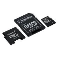 Kingston Secure Digital Micro 8GB Class 4 with 2 Adapters