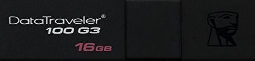 Kingston Technology 16GB DataTraveler 100 Generation 3 USB Drive